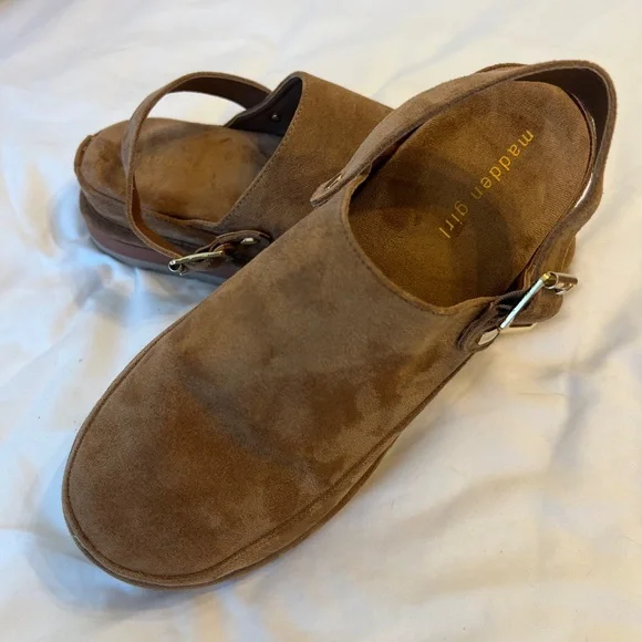 Madden Girl Brown Suede Men's Loafers - Picture 5 of 5